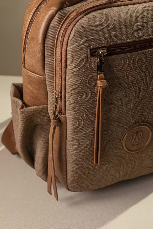 Γυναικεία Τσάντα Πλάτης Fragola FE245 Καφέ