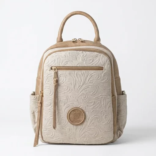 Γυναικεία Τσάντα Πλάτης Fragola FE245 Εκρού