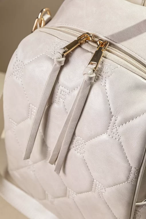 Γυναικεία Τσάντα Πλάτης Fragola FE248 Εκρού