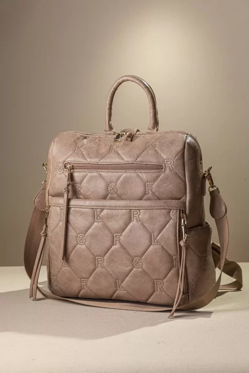 Γυναικεία Τσάντα Πλάτης Fragola FE249 Μπεζ