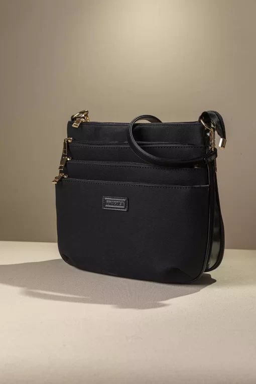 Γυναικεία Τσάντα Ώμου Χιαστί Fragola FH725 Μαύρο