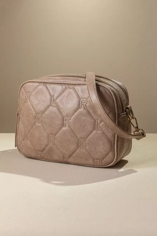 Γυναικεία Τσάντα Ώμου Χιαστί Fragola FH734 Μπεζ