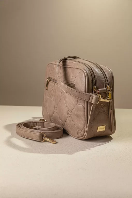 Γυναικεία Τσάντα Ώμου Χιαστί Fragola FH734 Μπεζ