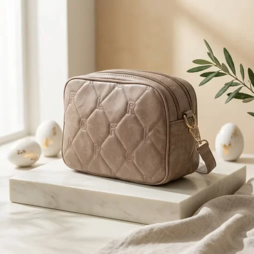 Γυναικεία Τσάντα Ώμου Χιαστί Fragola FH734 Μπεζ