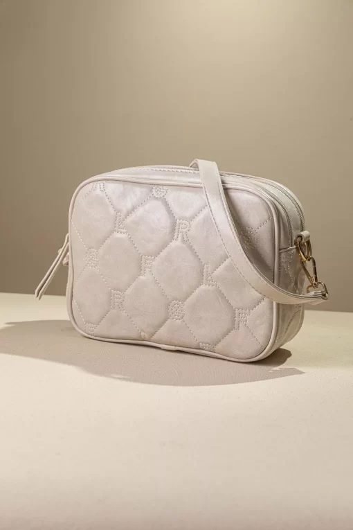 Γυναικεία Τσάντα Ώμου Χιαστί Fragola FH734 Εκρού