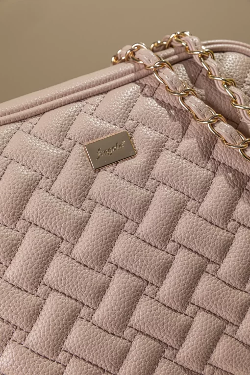 Γυναικεία Τσάντα με Αλυσίδα Ώμου Χιαστί Fragola FH736 Ροζ