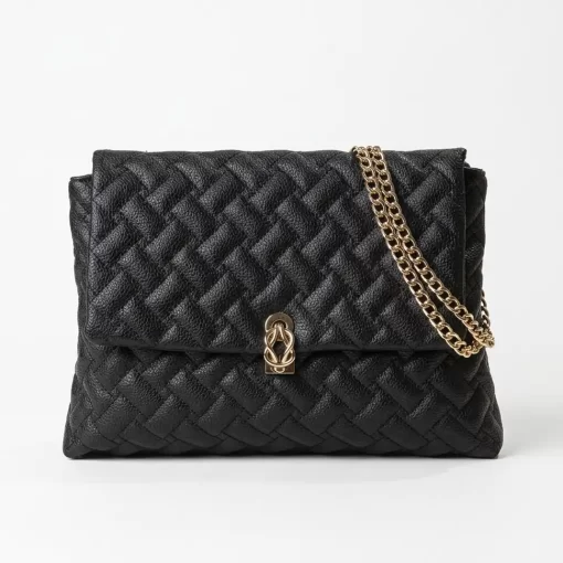 Γυναικεία Τσάντα Ώμου με Αλυσίδα Fragola FH737 Μαύρο