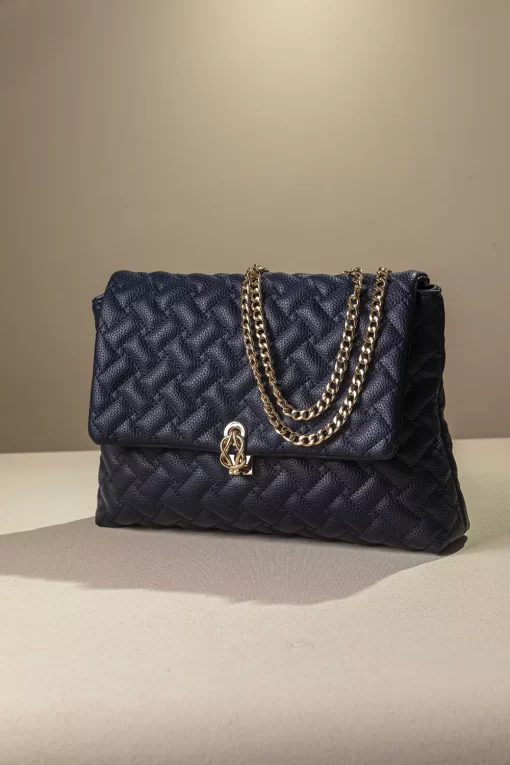 Γυναικεία Τσάντα Ώμου με Αλυσίδα Fragola FH737 Μπλε