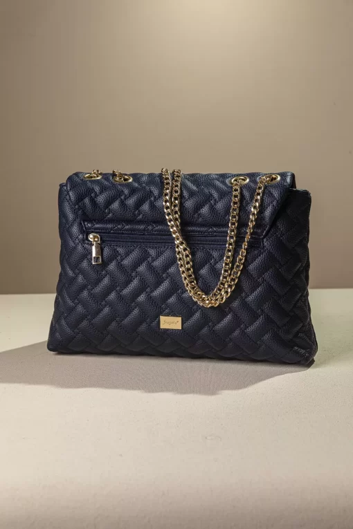 Γυναικεία Τσάντα Ώμου με Αλυσίδα Fragola FH737 Μπλε