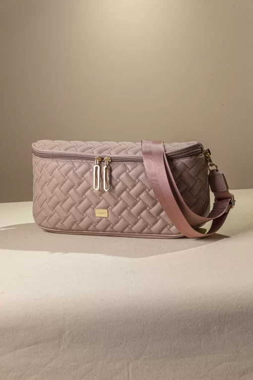 Μεγάλη Γυναικεία Τσάντα Μέσης Στήθους Fragola FH738 Ροζ