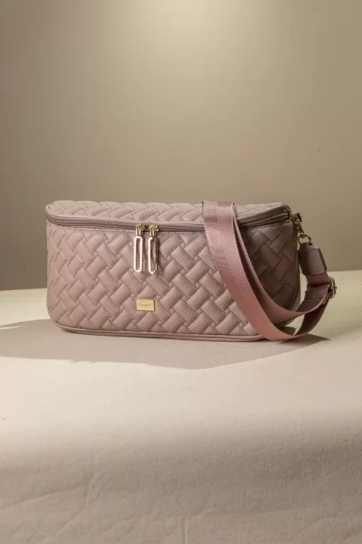 Μεγάλη Γυναικεία Τσάντα Μέσης Στήθους Fragola FH738 Ροζ