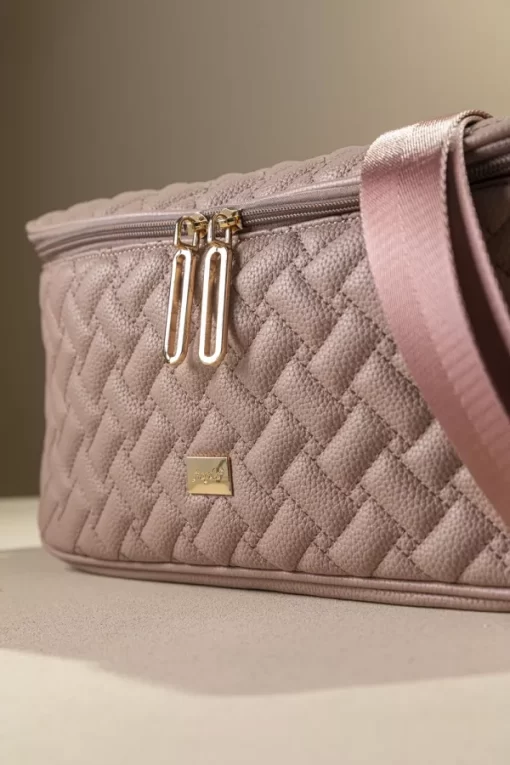 Μεγάλη Γυναικεία Τσάντα Μέσης Στήθους Fragola FH738 Ροζ