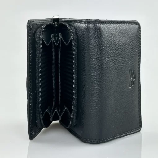 Γυναικείο Δερμάτινο Πορτοφόλι Forest FR47 Μαύρο