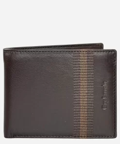 Ανδρικό Δερμάτινο Πορτοφόλι Guy Laroche Καφέ 22302