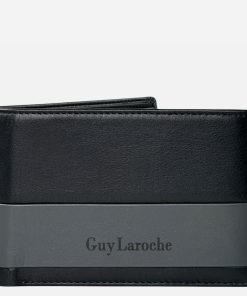 Ανδρικό Δερμάτινο Πορτοφόλι Guy Laroche Μαύρο 37301