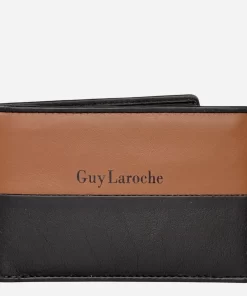 Ανδρικό Δερμάτινο Πορτοφόλι Guy Laroche Καφέ 37601