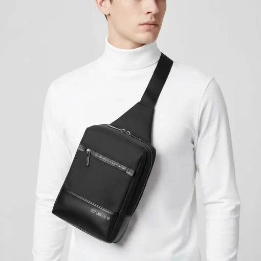 Ανδρική Τσάντα Στήθους Guy Laroche 2756 Μαύρο