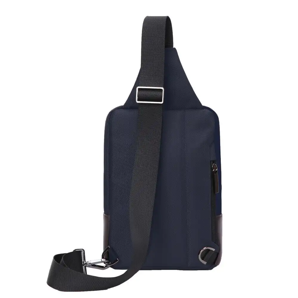 Ανδρική μπλε τσάντα στήθους Guy Laroche GL2757 με θήκη tablet.