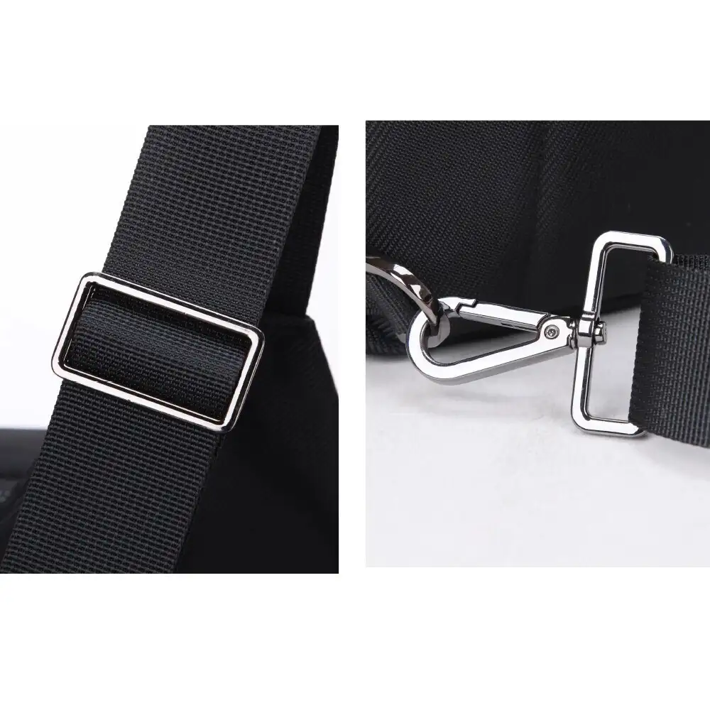 Ανδρική μπλε τσάντα στήθους Guy Laroche GL2757 με θήκη tablet.