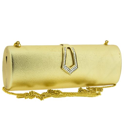 Tσαντάκι βραδινό clutch Dim Z442-Χρυσό