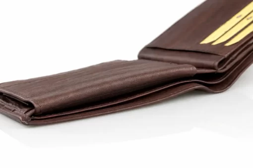 Δερμάτινο Ανδρικό Πορτοφόλι Καφέ Jano Dave JD2805