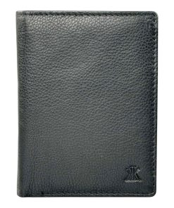 Kappa Δερμάτινο αντρικό πορτοφόλι K4020 Μαύρο