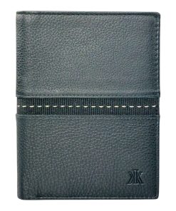 Kappa Δερμάτινο αντρικό πορτοφόλι K4757 Μαύρο