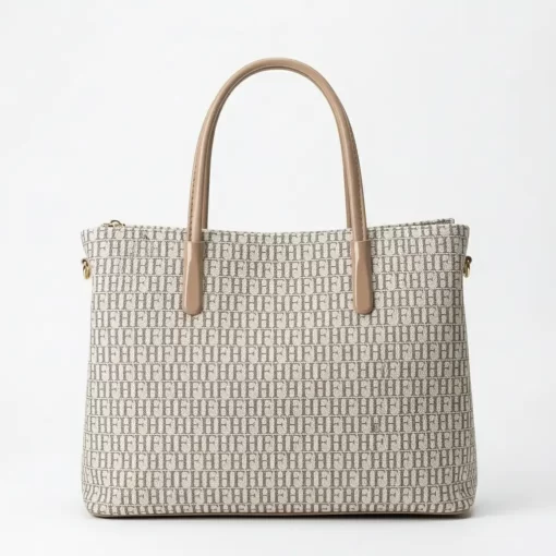 Τσάντα Γυναικεία Χειρός Fragola KA14 Μπεζ/Ροζ