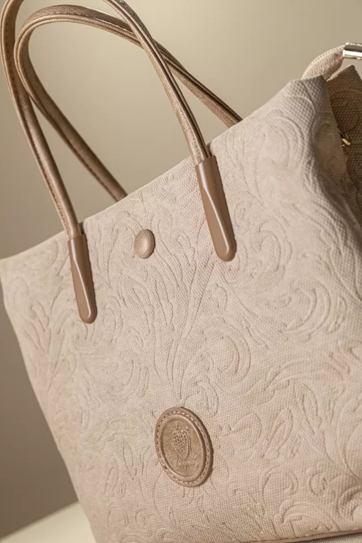 Γυναικεία Τσάντα Χειρός Fragola KA20 Μπεζ