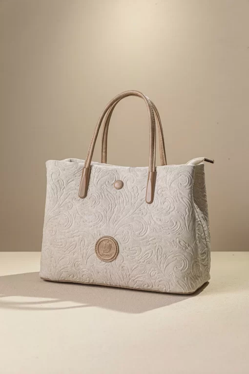 Γυναικεία Τσάντα Χειρός Fragola KA20 Εκρού