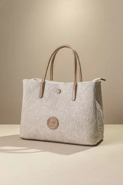 Γυναικεία Τσάντα Χειρός Fragola KA20 Εκρού