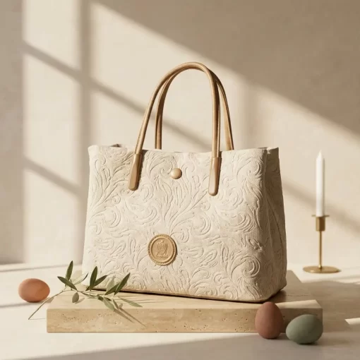 Γυναικεία Τσάντα Χειρός Fragola KA20 Εκρού