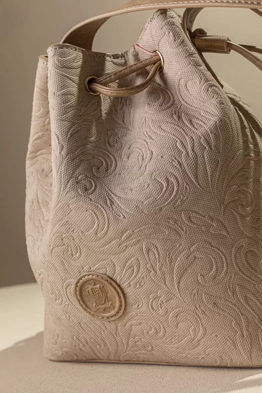 Γυναικεία Τσάντα Πουγκί Fragola Μπεζ KA22