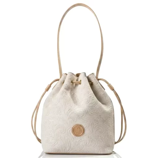 Γυναικεία Τσάντα Πουγκί Fragola Εκρού KA22 Art
