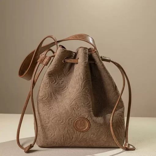 Γυναικεία Τσάντα Πουγκί Fragola Καφέ KA22