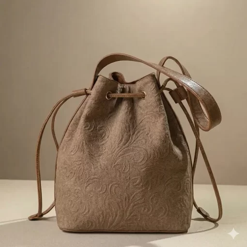 Γυναικεία Τσάντα Πουγκί Fragola Καφέ KA22