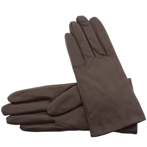Γάντια δέρμα Calvin Klein KW5001 194-Καφε