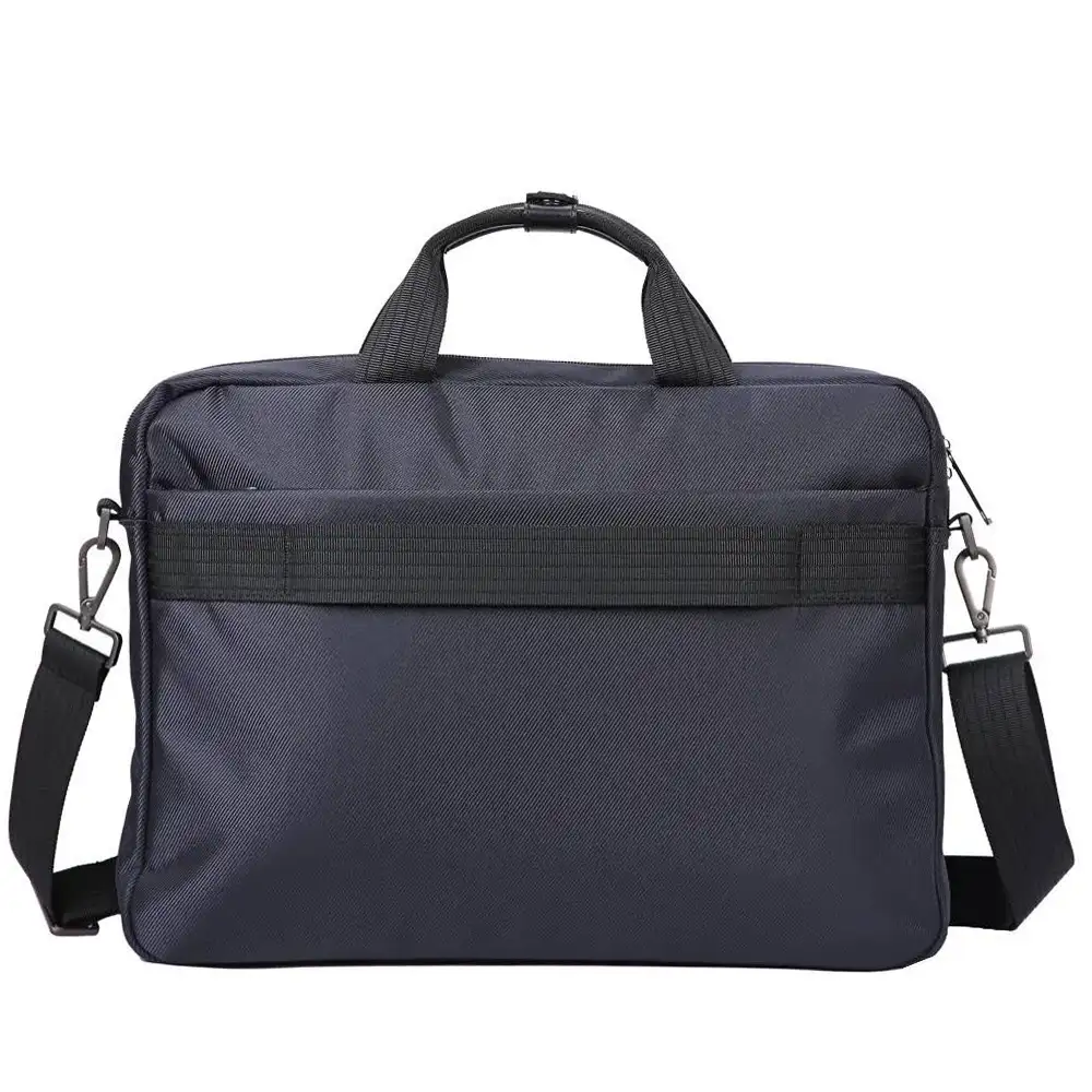 Ανδρική navy blue επαγγελματική τσάντα Nautica N2759 για laptop 15.6 ιντσών.