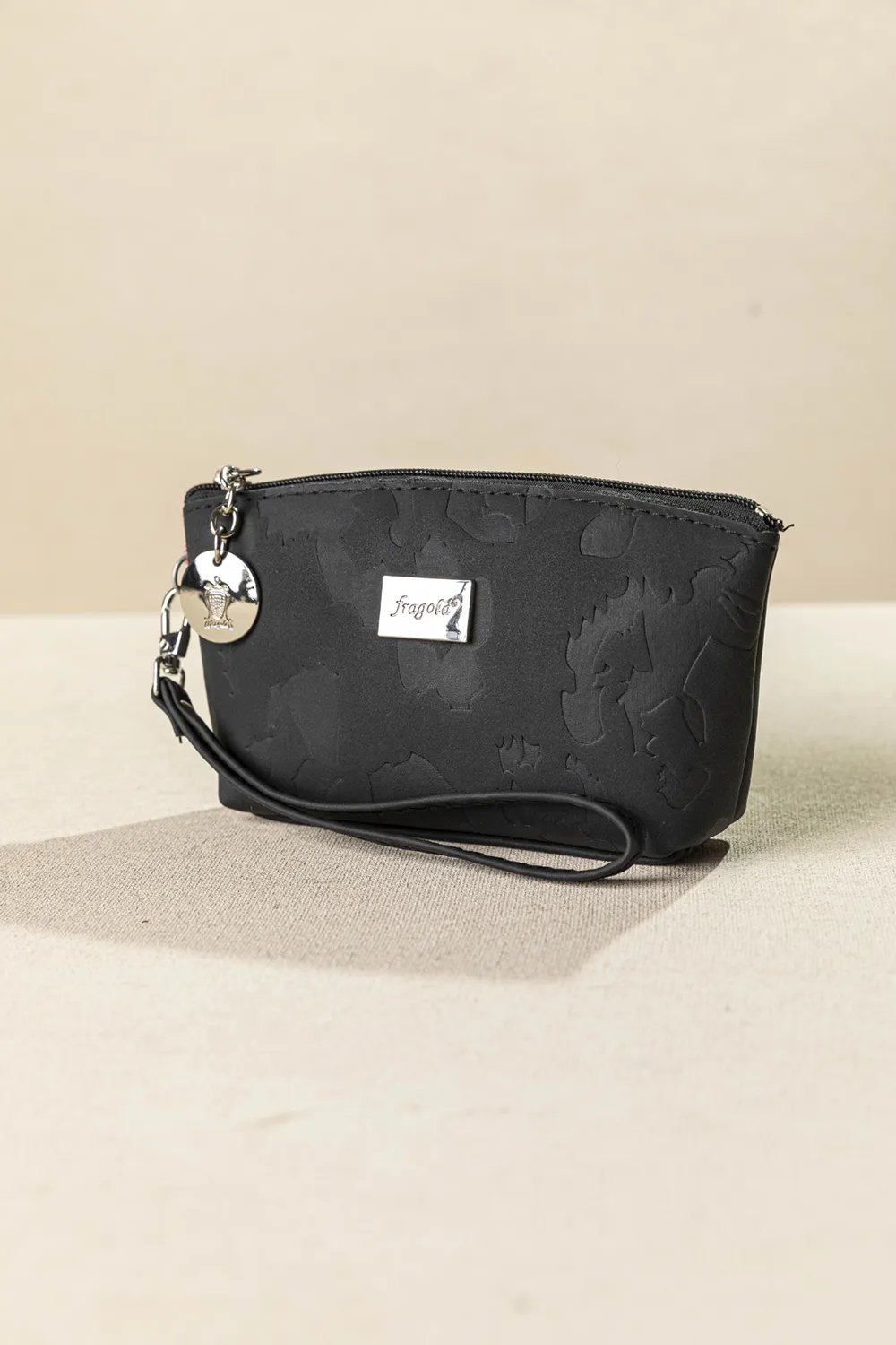 Fragola Πορτοφόλι - Νεσεσέρ Χειρός Με Αποσπώμενη Χειρολαβή PC013CR-black-creatures