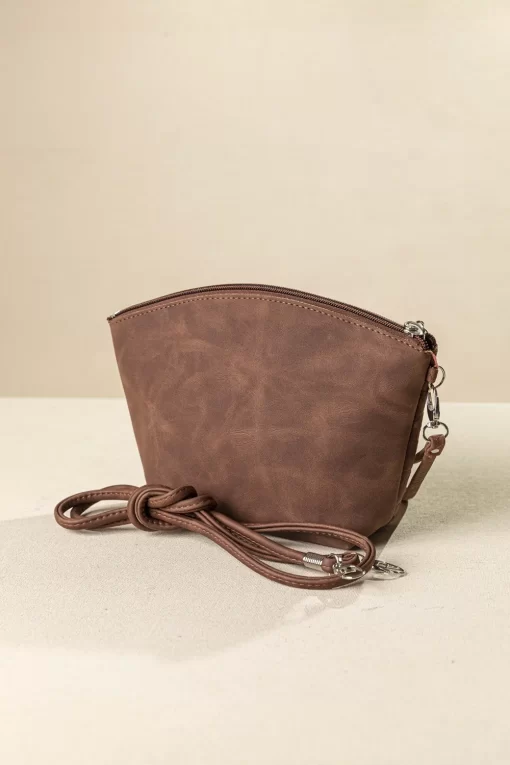 Fragola Τσαντάκι Νεσεσέρ Με Extra Χέρι Για Χιαστί PC018-10CR-cognac-creatures