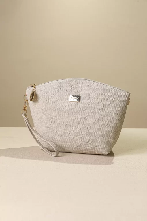 Γυναικείο Τσαντάκι Νεσεσέρ Χιαστί Fragola PC018Art Εκρού