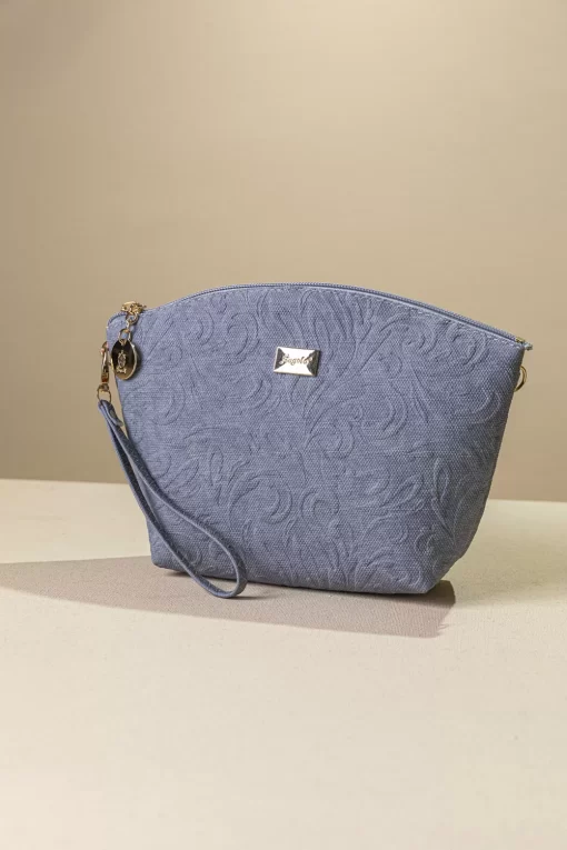 Γυναικείο Τσαντάκι Νεσεσέρ Χιαστί Fragola PC018Art Ανοιχτό Μπλε