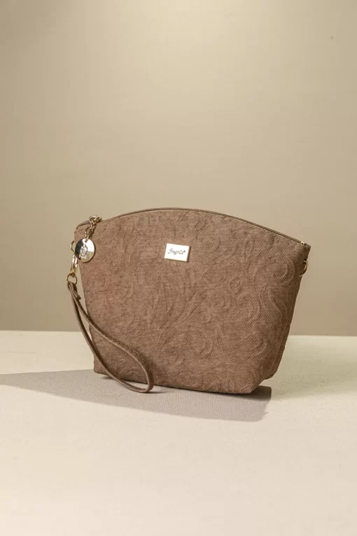 Γυναικείο Τσαντάκι Νεσεσέρ Χιαστί Fragola PC018Art Καφέ
