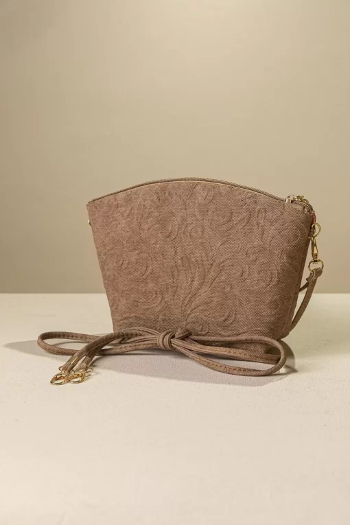 Γυναικείο Τσαντάκι Νεσεσέρ Χιαστί Fragola PC018Art Καφέ