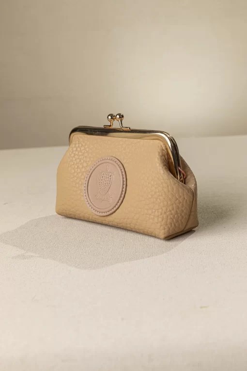 Κερματοθήκη πορτοφολάκι με στόμιο PC03-C-camel