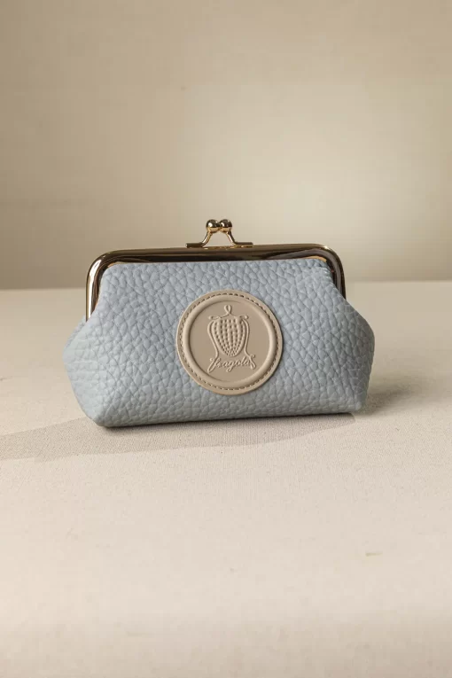 Κερματοθήκη Πορτοφολάκι με Στόμιο Ανοιχτό Μπλε PC03-C