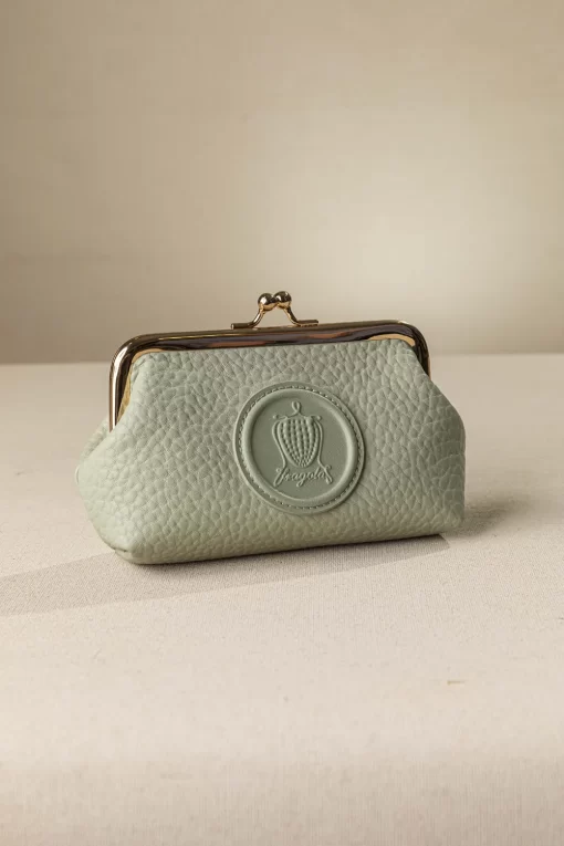 Κερματοθήκη Πορτοφολάκι με Στόμιο Ανοιχτό Πράσινο PC03-C