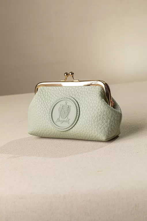 Κερματοθήκη Πορτοφολάκι με Στόμιο Ανοιχτό Πράσινο PC03-C