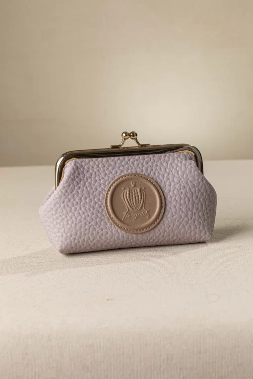 Κερματοθήκη Πορτοφολάκι με Στόμιο Ανοιχτό Ροζ PC03-C