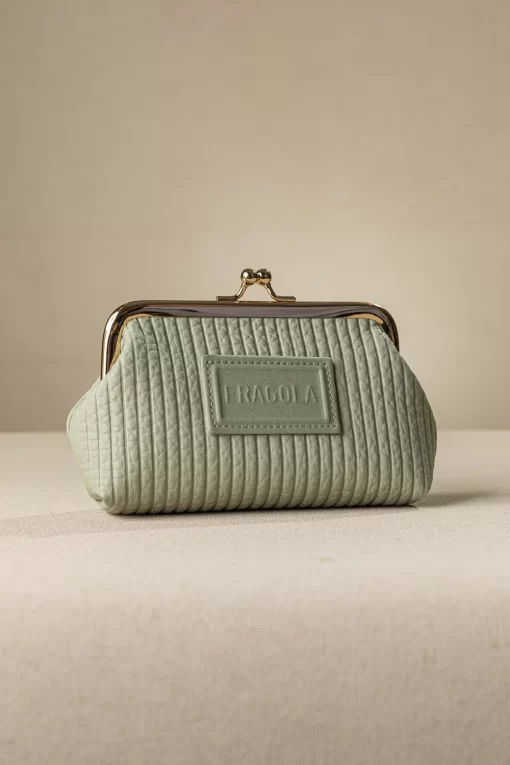 Κερματοθηκη Πορτοφολάκι με Στόμιο Πράσινο PC03-S